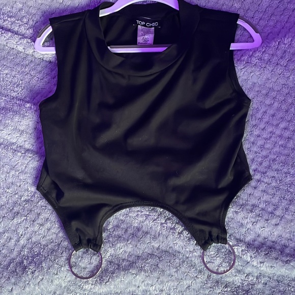 Top Chic Tops - Top Chic- Black Chic croptop